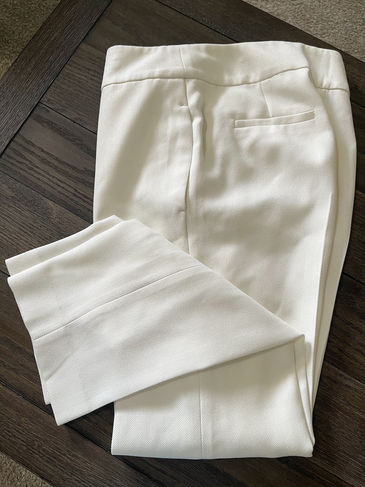 KASPER - Women’s White Pants - Size (6P - Small)
