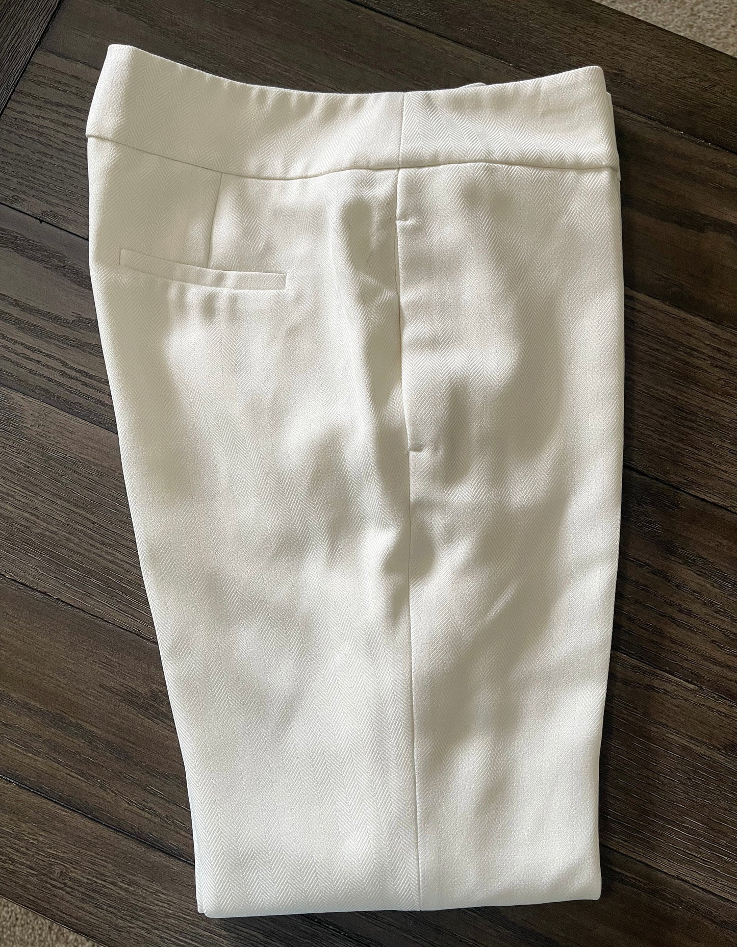 KASPER - Women’s White Pants - Size (6P - Small)