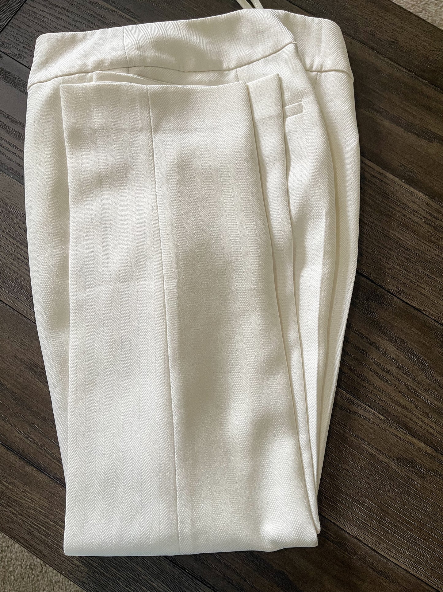 KASPER - Women’s White Pants - Size (6P - Small)
