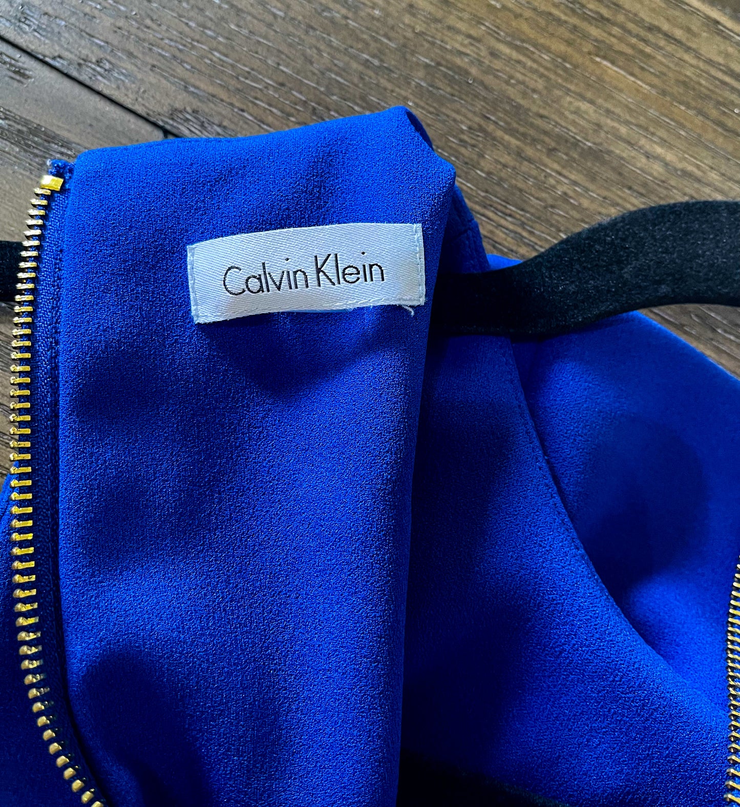 Calvin Klein Women’s Navy Blue Sleeveless Dress Size (2)