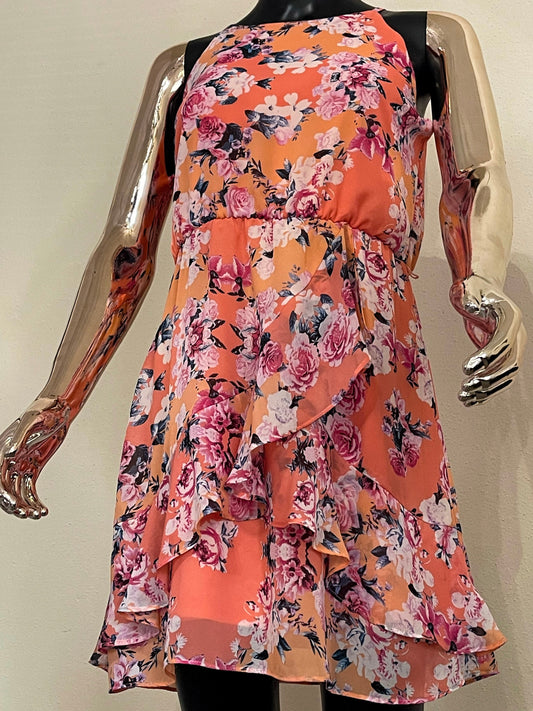 Amy Byer - Women’s Floral Sleeveless Dress - Size (16)