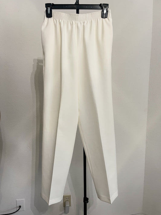 ALIA Petites - Women’s White Pants - Size (8P)