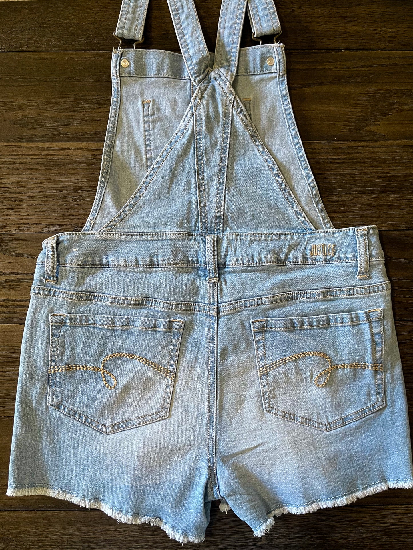 JUSTICE- Women’s Jeans Shortalls - Size (Small)