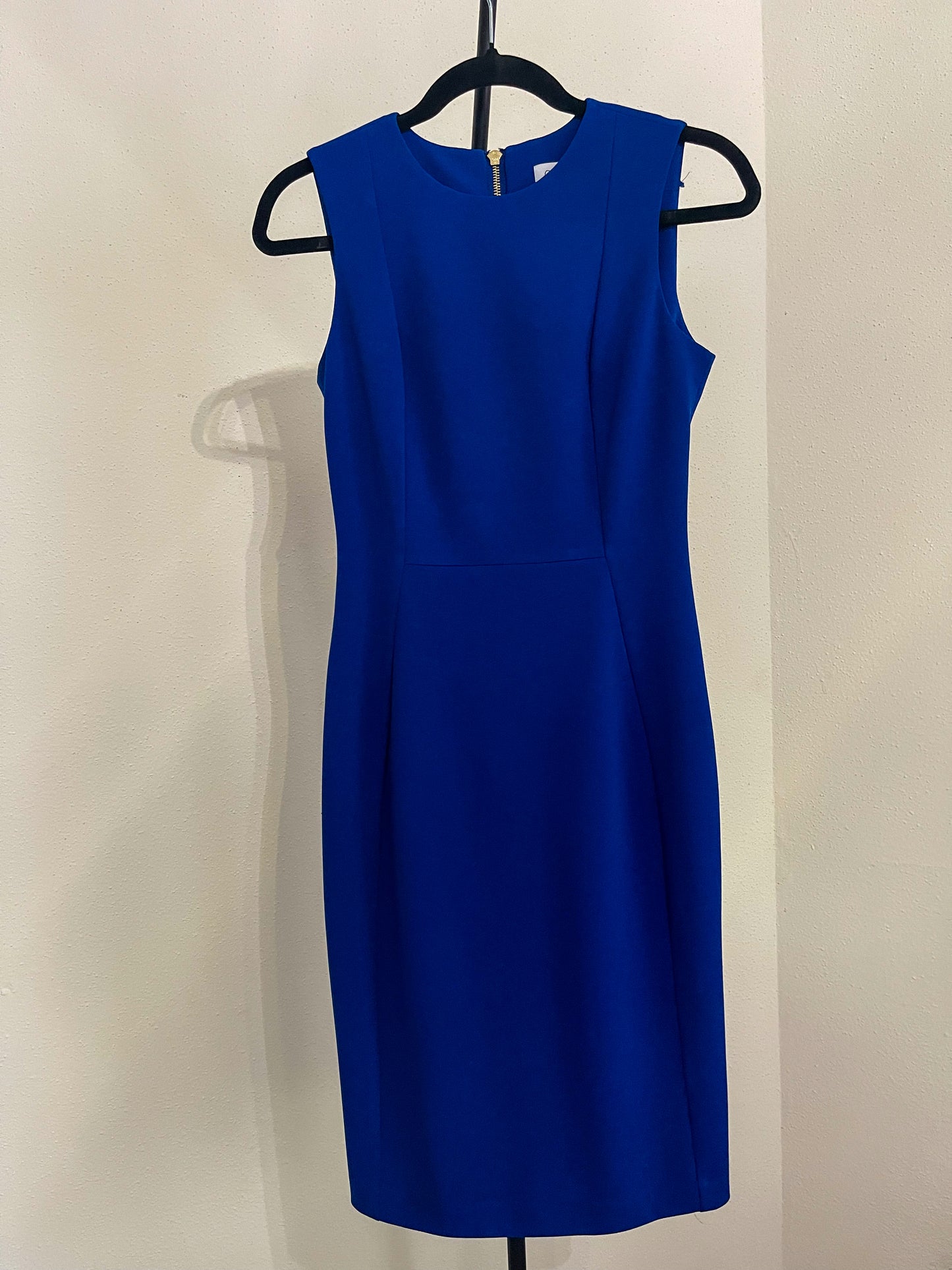 Calvin Klein Women’s Navy Blue Sleeveless Dress Size (2)