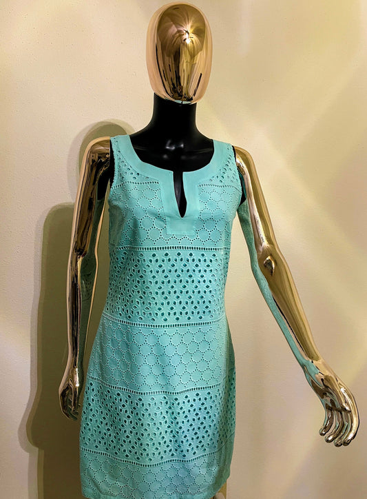 Banana Republic Women’s Baby Blue Sleeveless Dress Size (2)