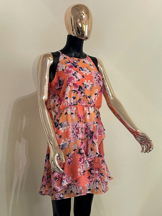 Amy Byer - Women’s Floral Sleeveless Dress - Size (16)